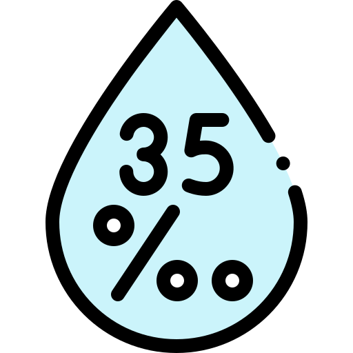 Salinity free icon