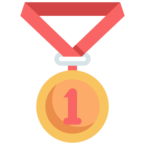 Flat Medal Icon