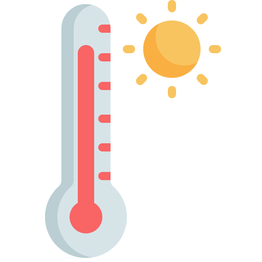 Thermometer free icon