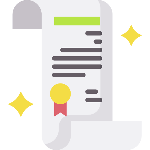 certificat Icône gratuit certificat Icône gratuit