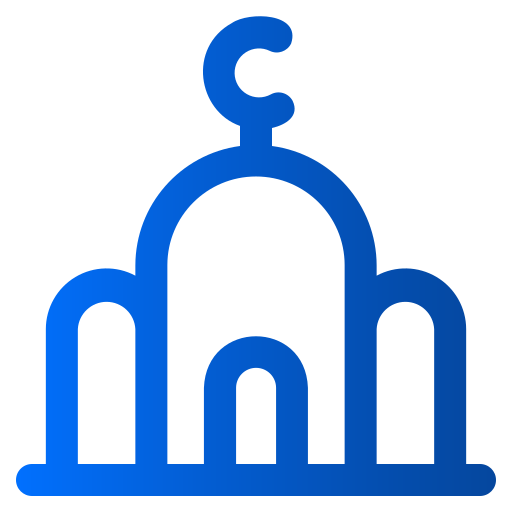 Mosque Generic Gradient icon