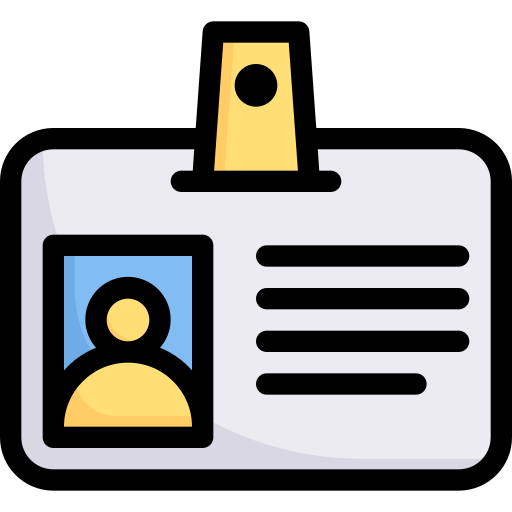 Id card Generic Outline Color icon