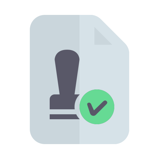 aprobado icono gratis