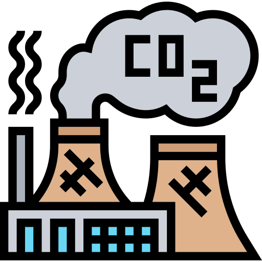 Carbon dioxide - Free industry icons