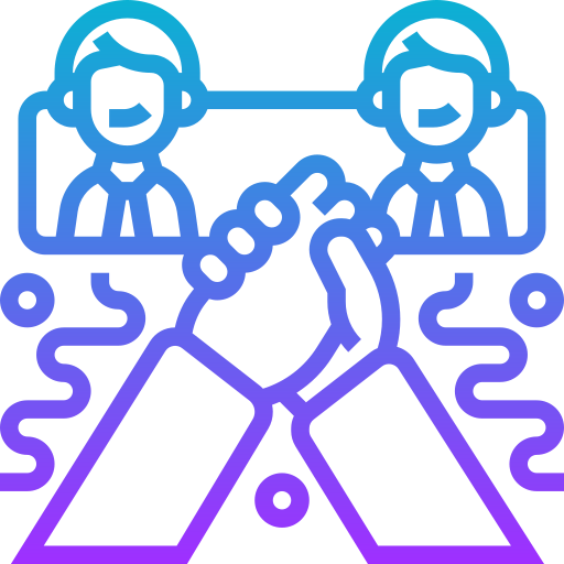 camaradería icono gratis