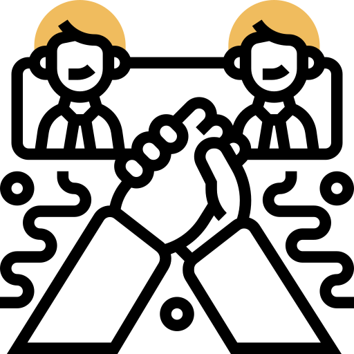 camaradería icono gratis