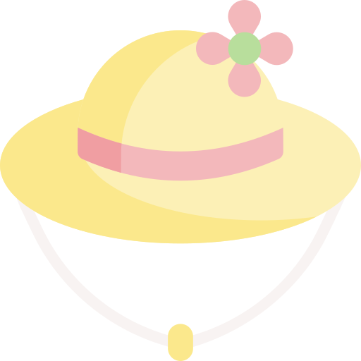 sombrero de pamela icono gratis