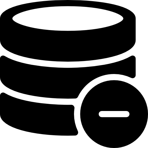 Database Those icons Fill icon