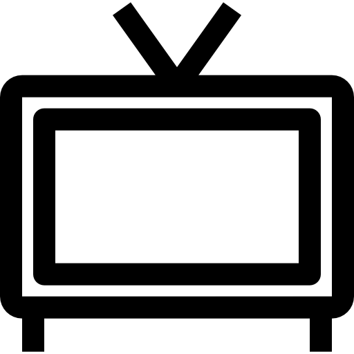 텔레비전 무료 아이콘