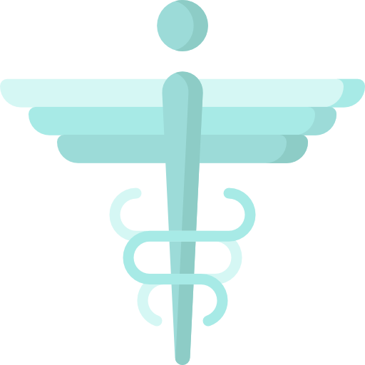 caduceo icono gratis