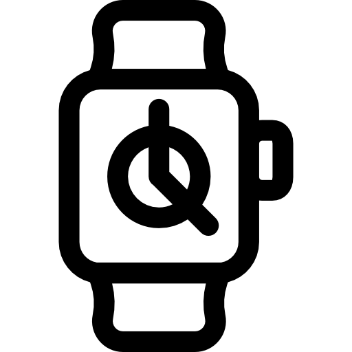 reloj inteligente icono gratis