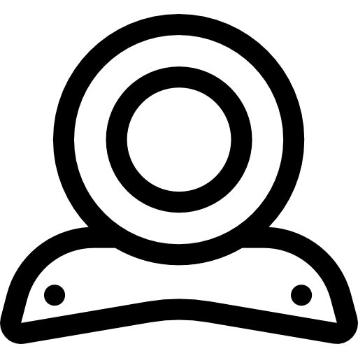 cámara web icono gratis