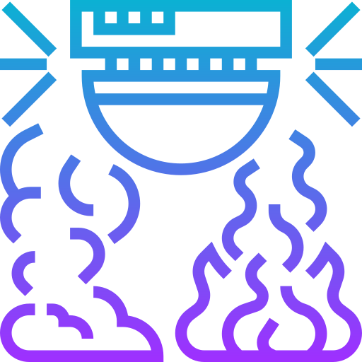 Smoke detector free icon Smoke detector free icon