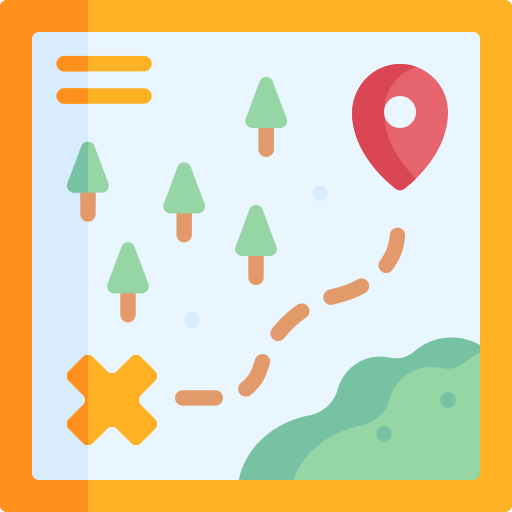 mapa icono gratis