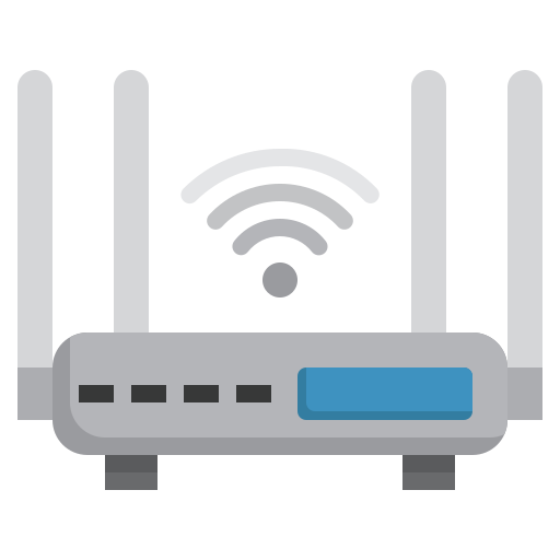 router inalámbrico icono gratis