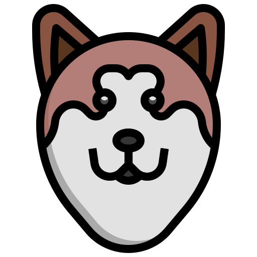 akita inu icono gratis