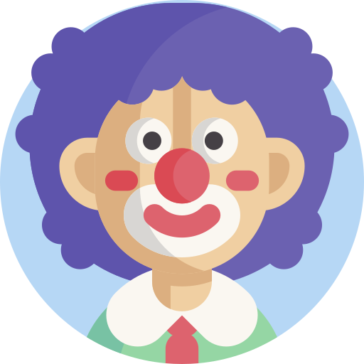 payaso icono gratis