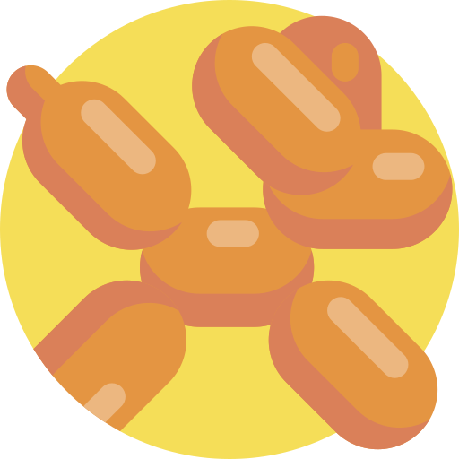 chien ballon Icône gratuit