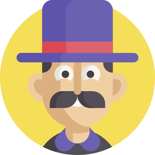 Magician Detailed Flat Circular Flat icon