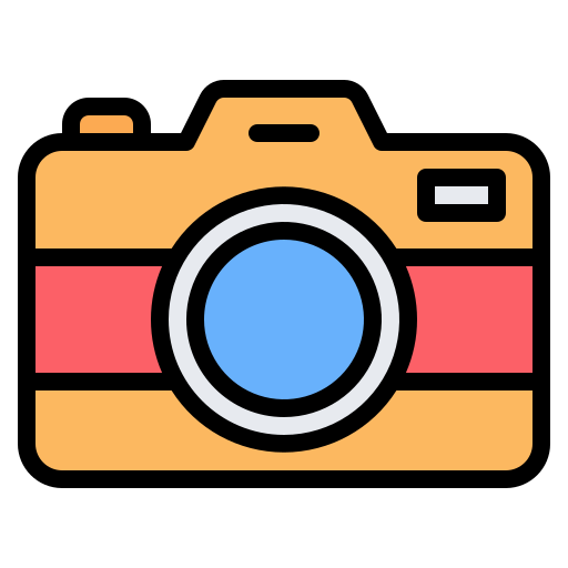 Camera Generic Outline Color icon