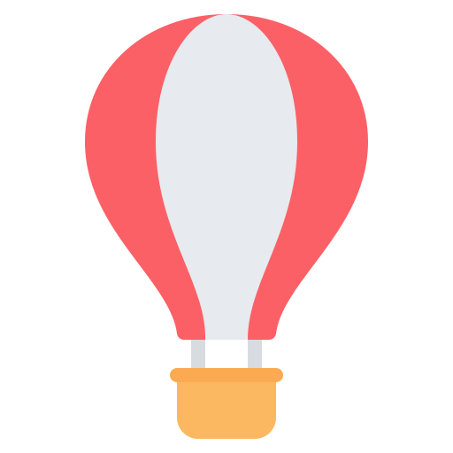 Hot air balloon Generic Flat icon