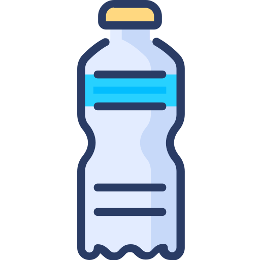 Water bottle Generic Outline Color icon