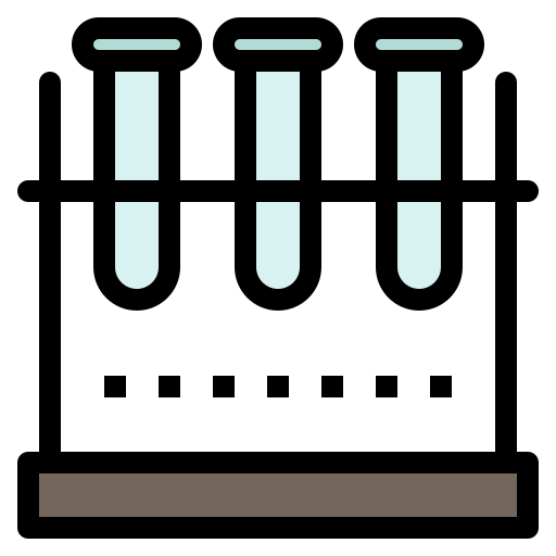 Test tubes free icon