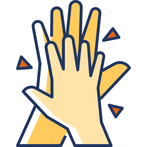 High five - Free hands and gestures icons