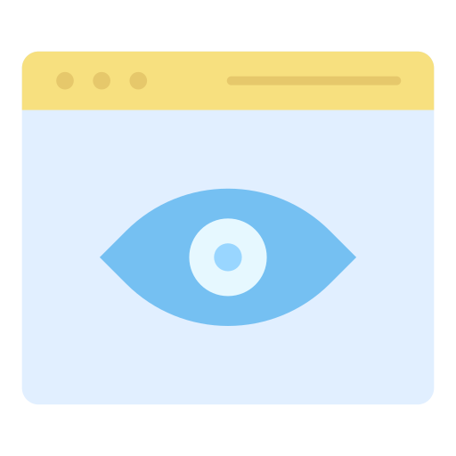 visibilidad web icono gratis