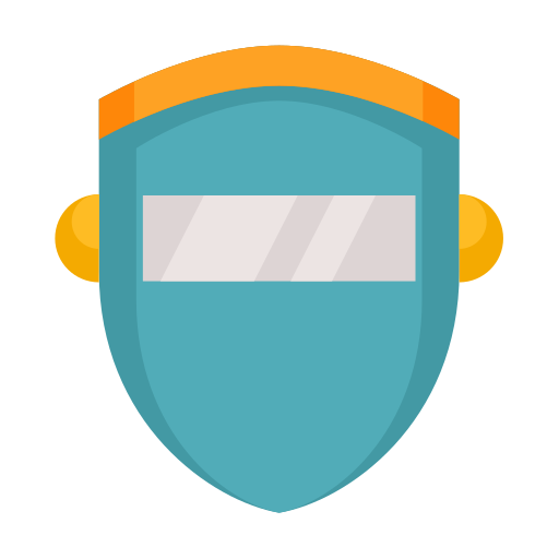 Welding mask free icon Welding mask free icon