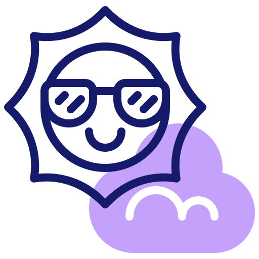 Sun free icon