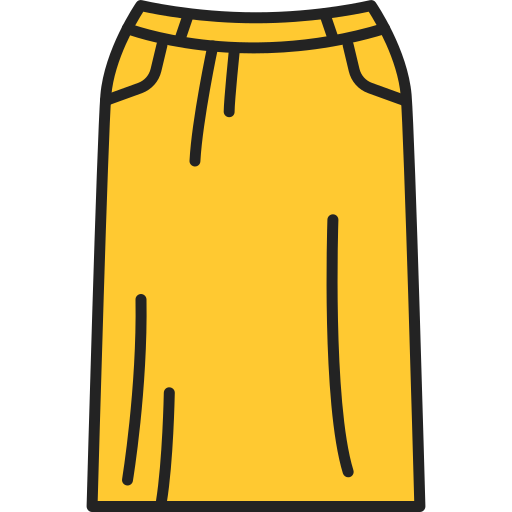 Skirt Generic Outline Color icon