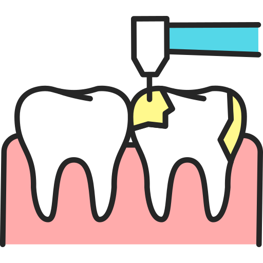 taladro dental icono gratis