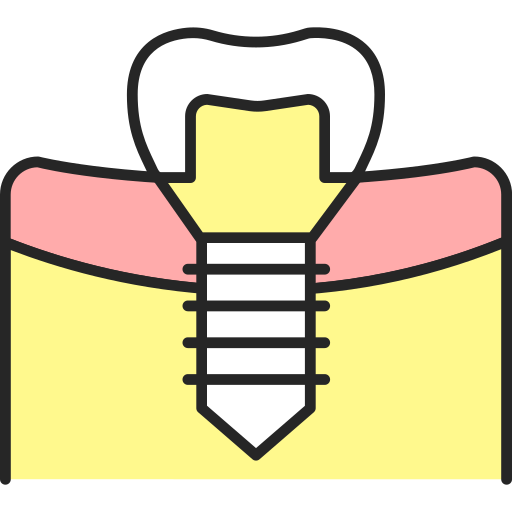 implante dental icono gratis