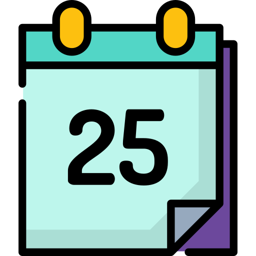 Calendar Special Lineal color icon