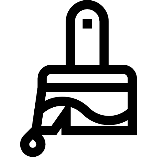 cepillo icono gratis