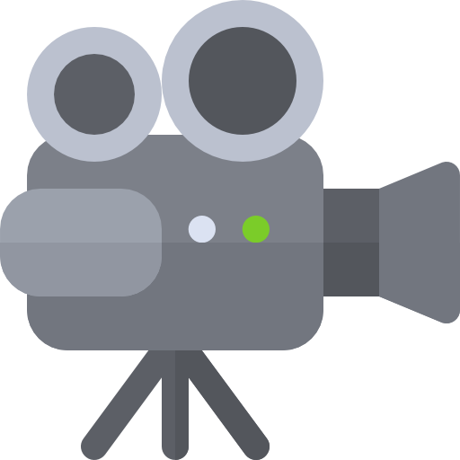 camara de video icono gratis