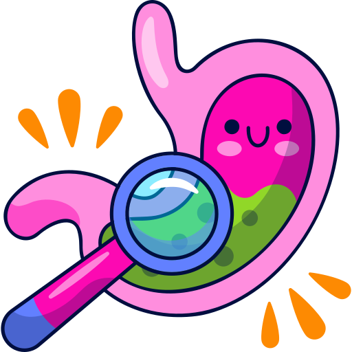 estomac gratuit sticker