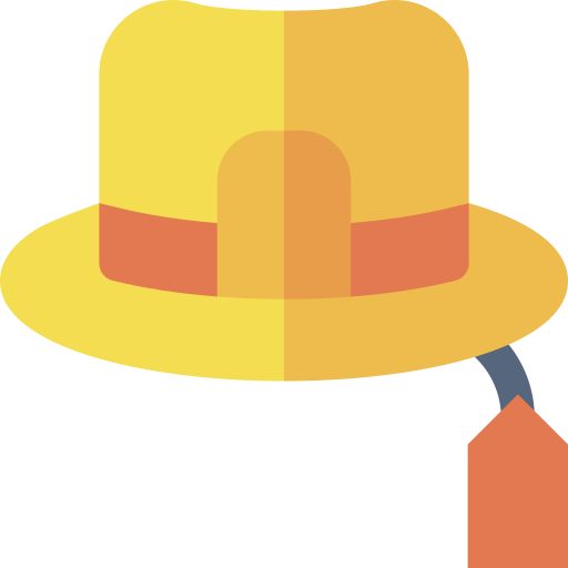 sombrero para el sol icono gratis