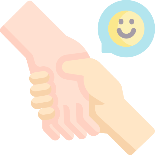 handshake icon, emoji icon, smiley icon, ui icon