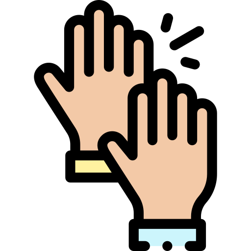 High five - Free hands and gestures icons