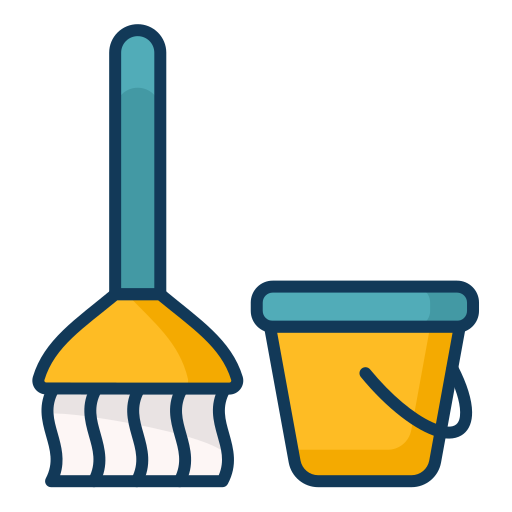 Bucket Generic Outline Color Icon