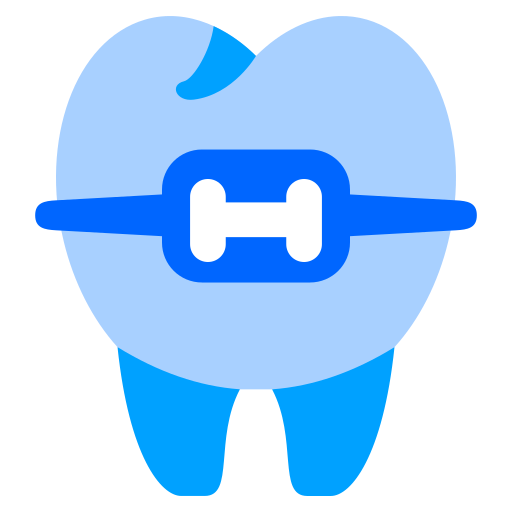 Braces Generic Blue icon