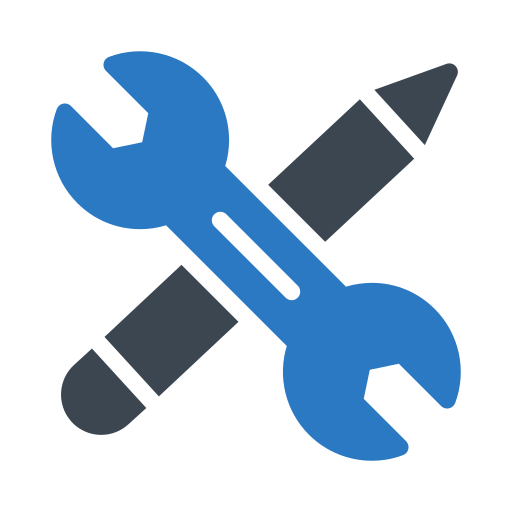 Maintenance Generic Blue icon