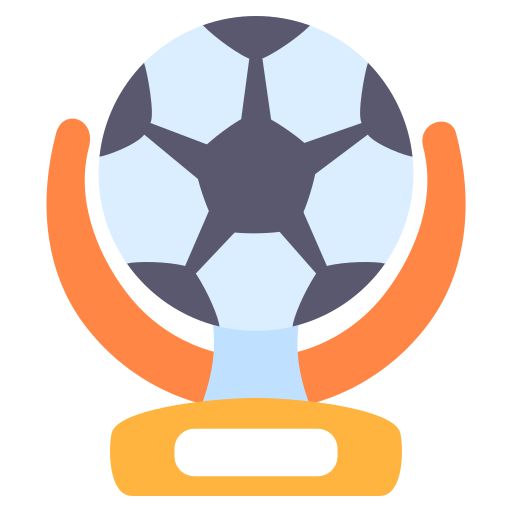 premio de fútbol icono gratis