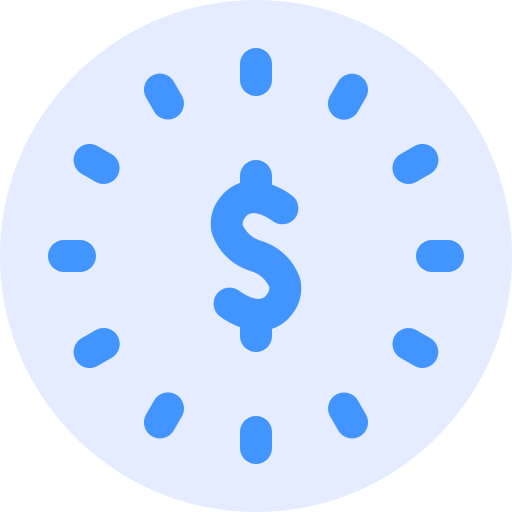 Time is money free icon