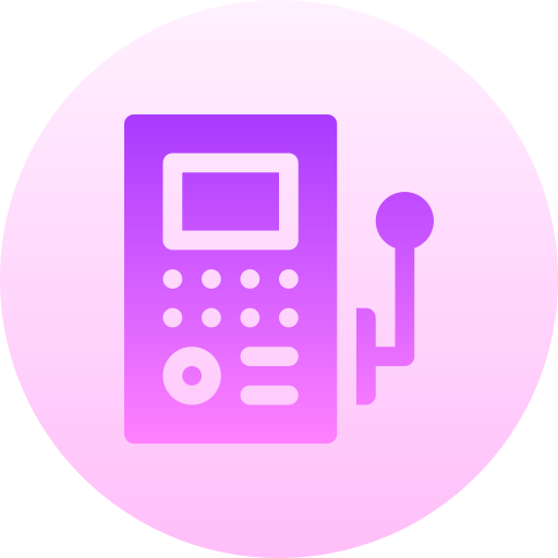 Control panel Basic Gradient Circular icon