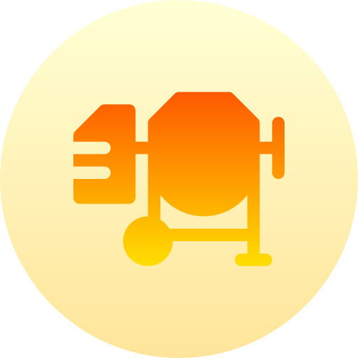 Cement mixer free icon Cement mixer free icon