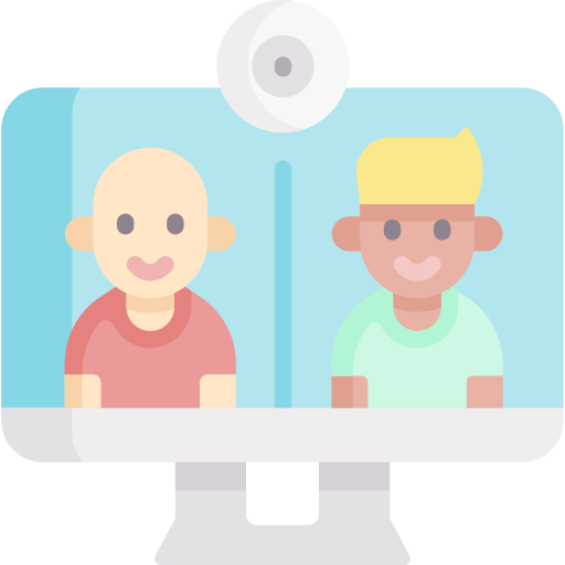appel vidéo Icône gratuit