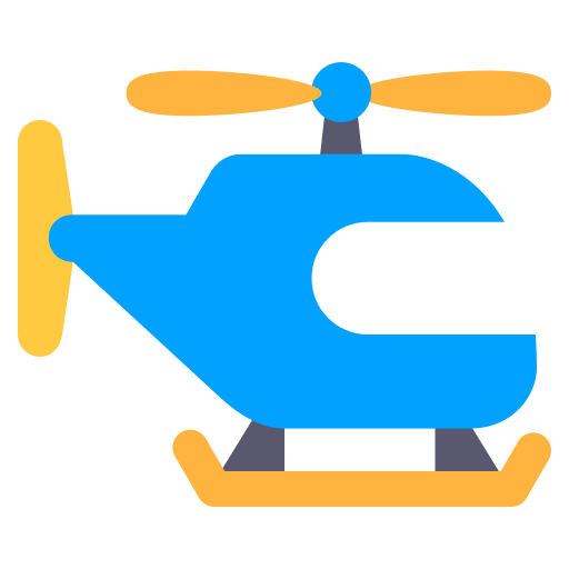 helicóptero icono gratis